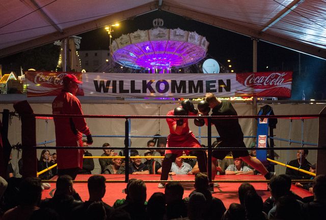 Ringfight mit Publikum